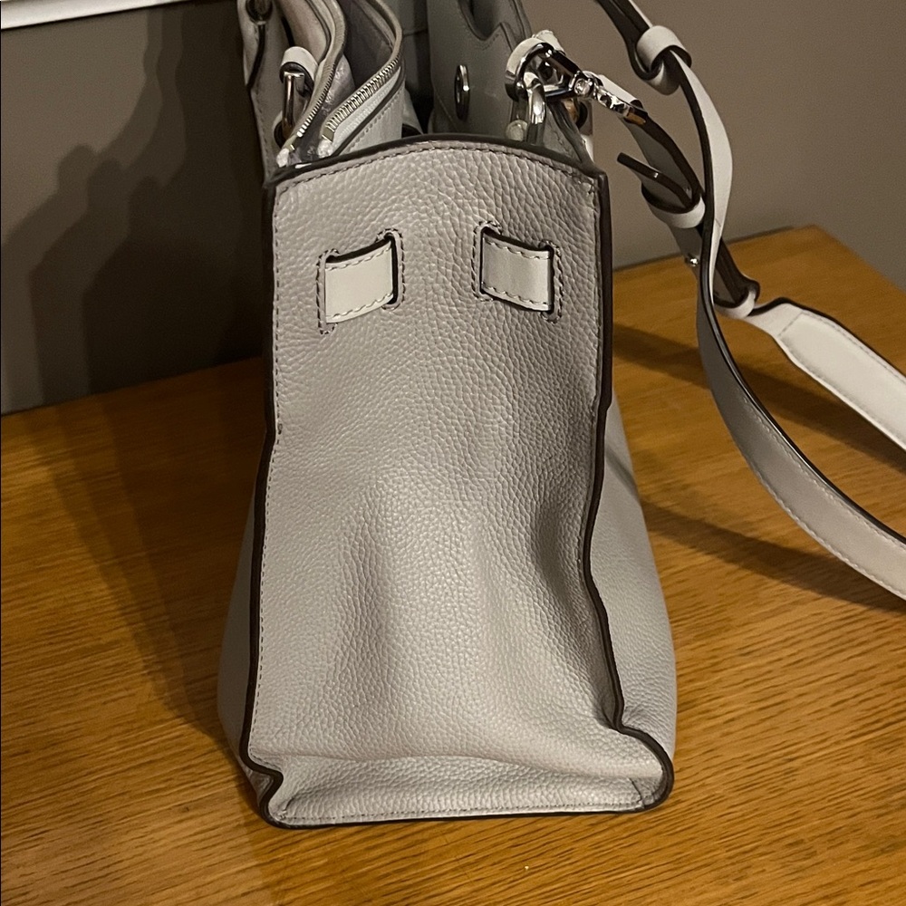Michael Kors Two-Tone Gray Satchel - Picture 3 of 7